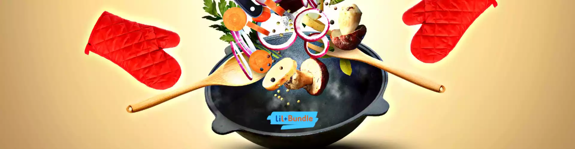 Bundle: Paquete de cocina fácil - Online Course by Learn It Live
