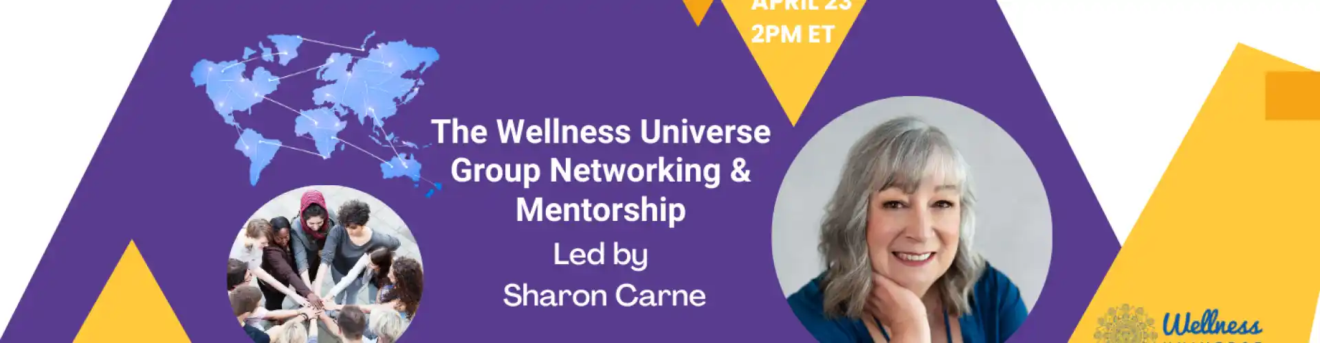 Sharon Carne ile WU Grup Ağı ve Mentorluk - Online Class by The Wellness Universe